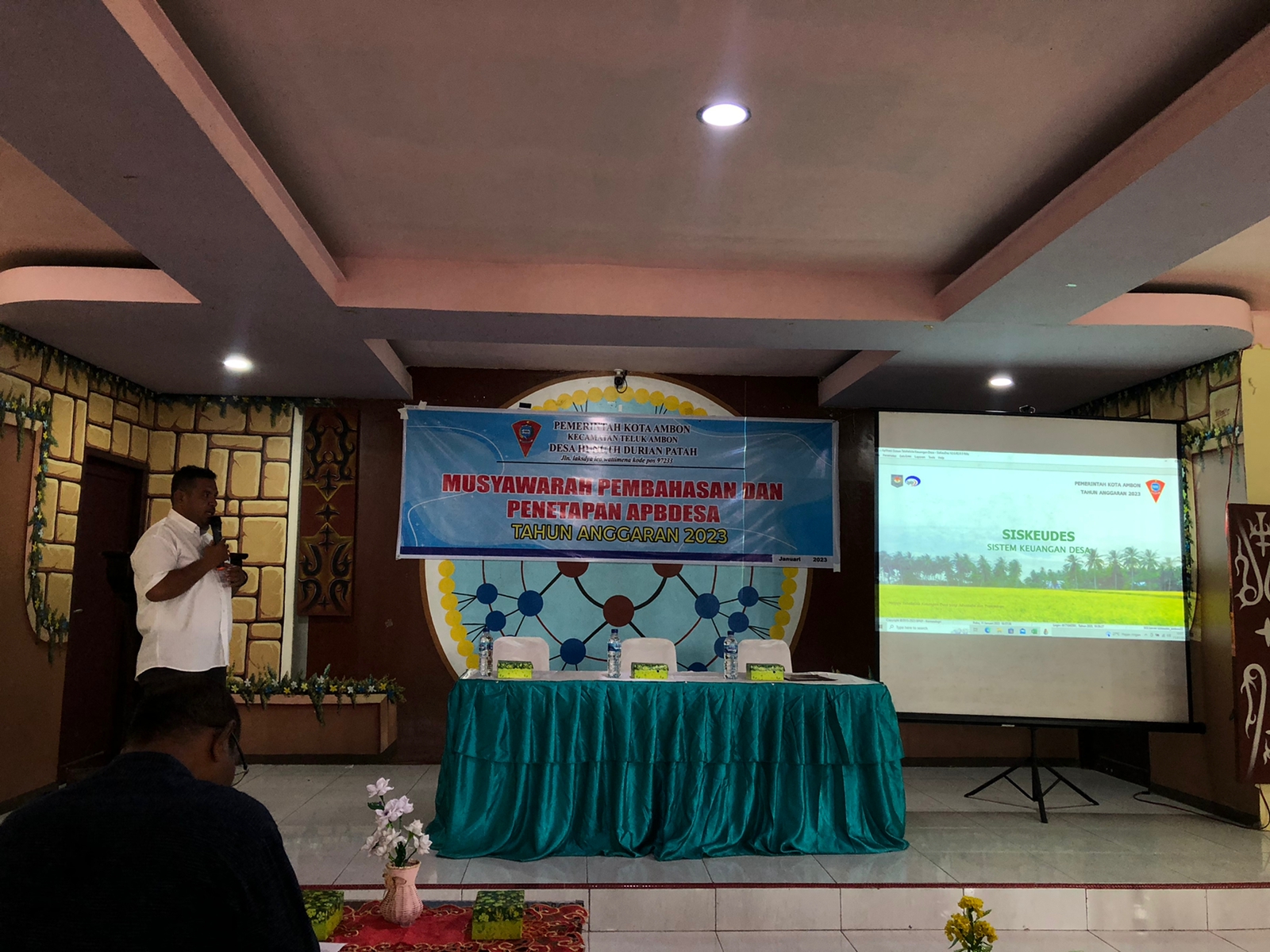 Musyawarah Pembahasan dan Penyepakatan APBDesa Hunuth TA. 2023